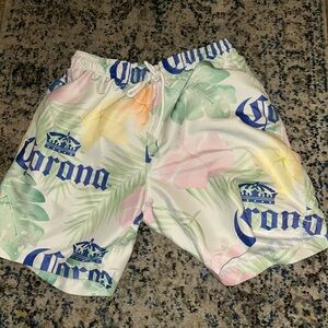 Corona Multicolor Tropical Print Men's Shorts